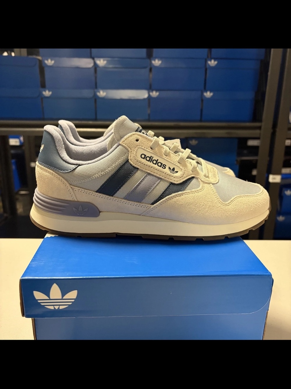 Adidas Treziod‎ 2 Running Sneakers Retro ZX gray/blue - JQ9037 Mens